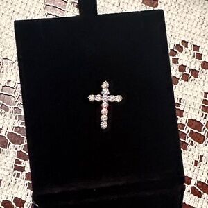 Lab Grown Diamond Cross Pendant